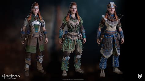 aloy horizon zero dawn outfits|horizon zero dawn armor gallery.